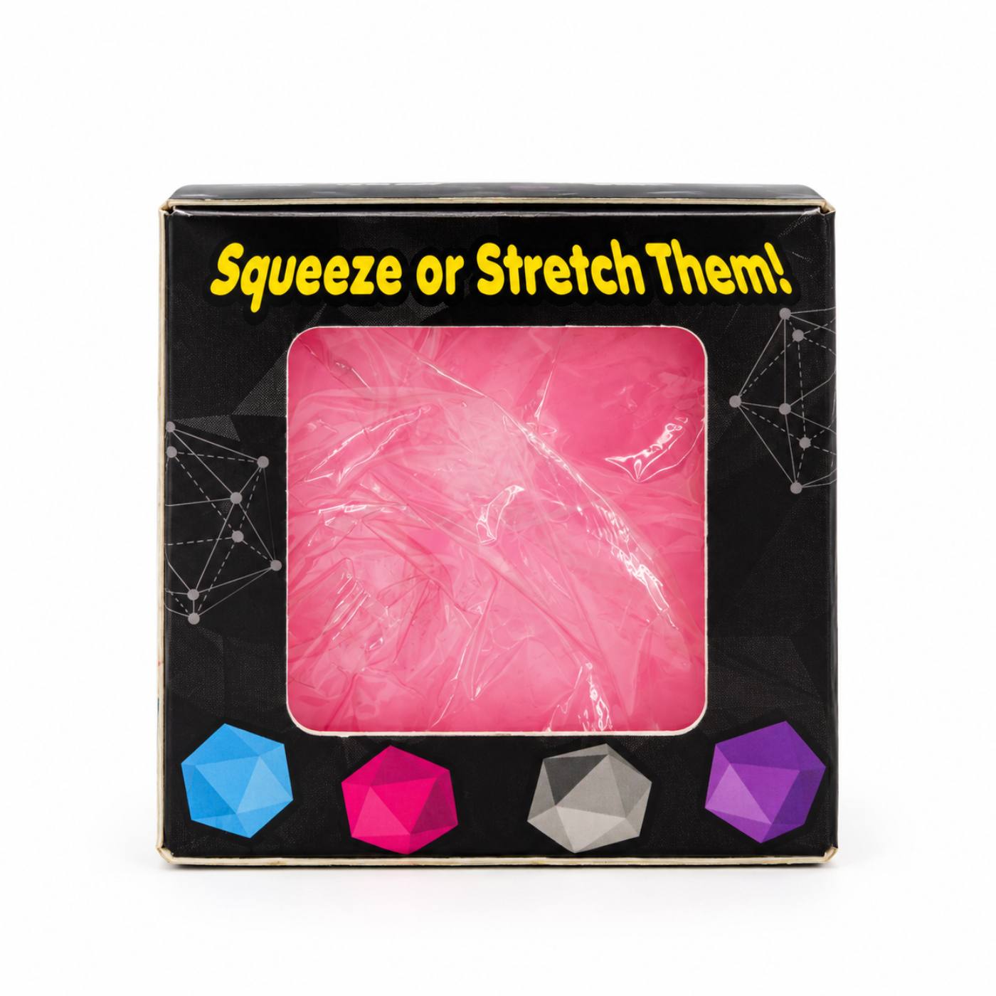 Stretch & Squeeze Gem Squishy - Pink