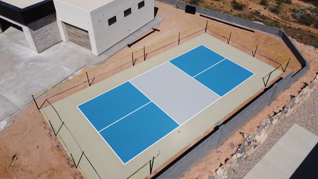 Pickleball court by Ace Courts