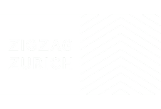 Zigzag Zurich logo with stylized zigzag lines forming a triangular pattern.