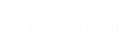 Odiselmusic logo in white text on a dark background.