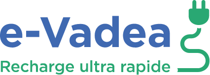 Logo du réseau de recharge e-Vadea