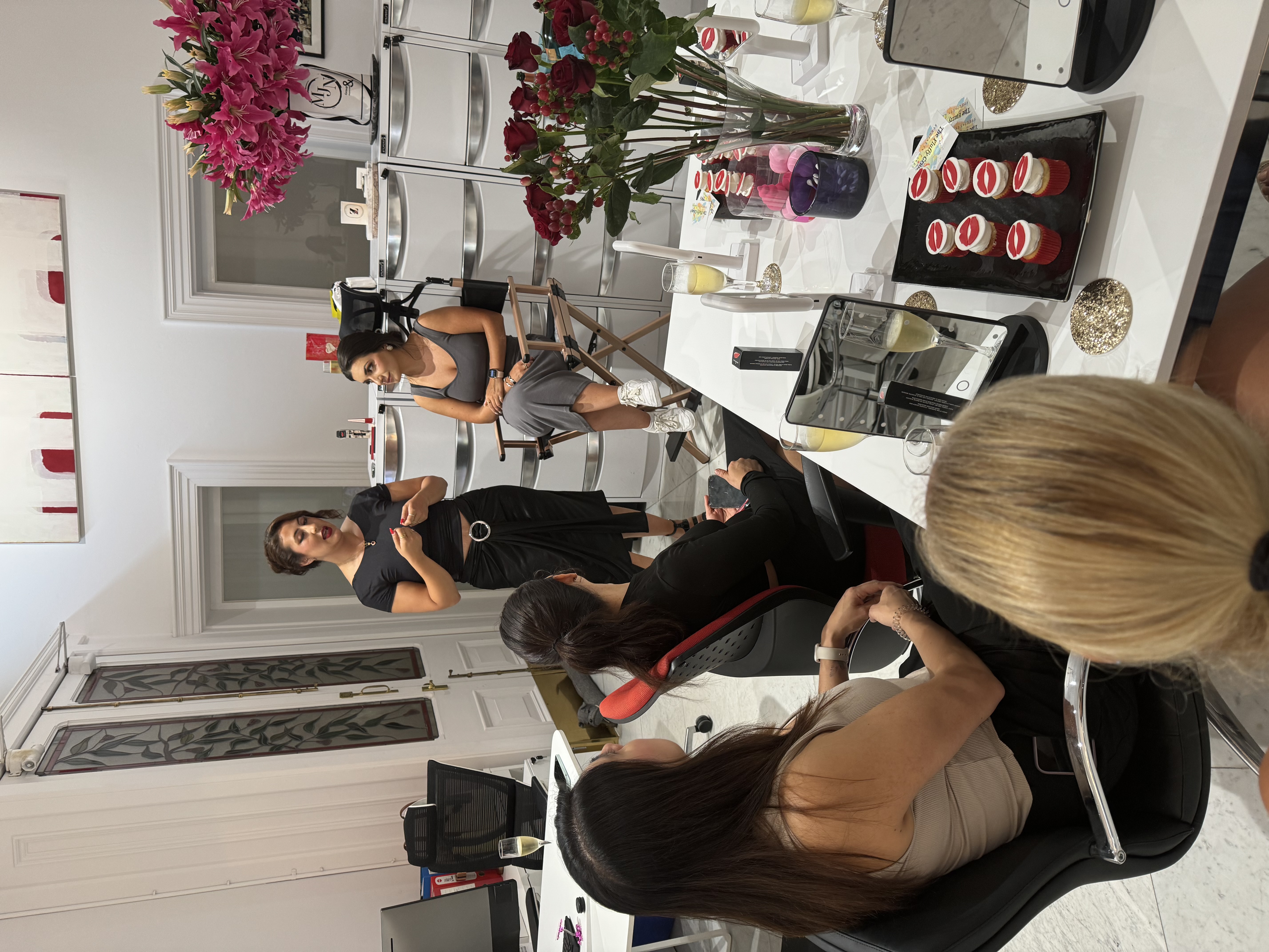 Galentines class hosted by Tatiana Angulo