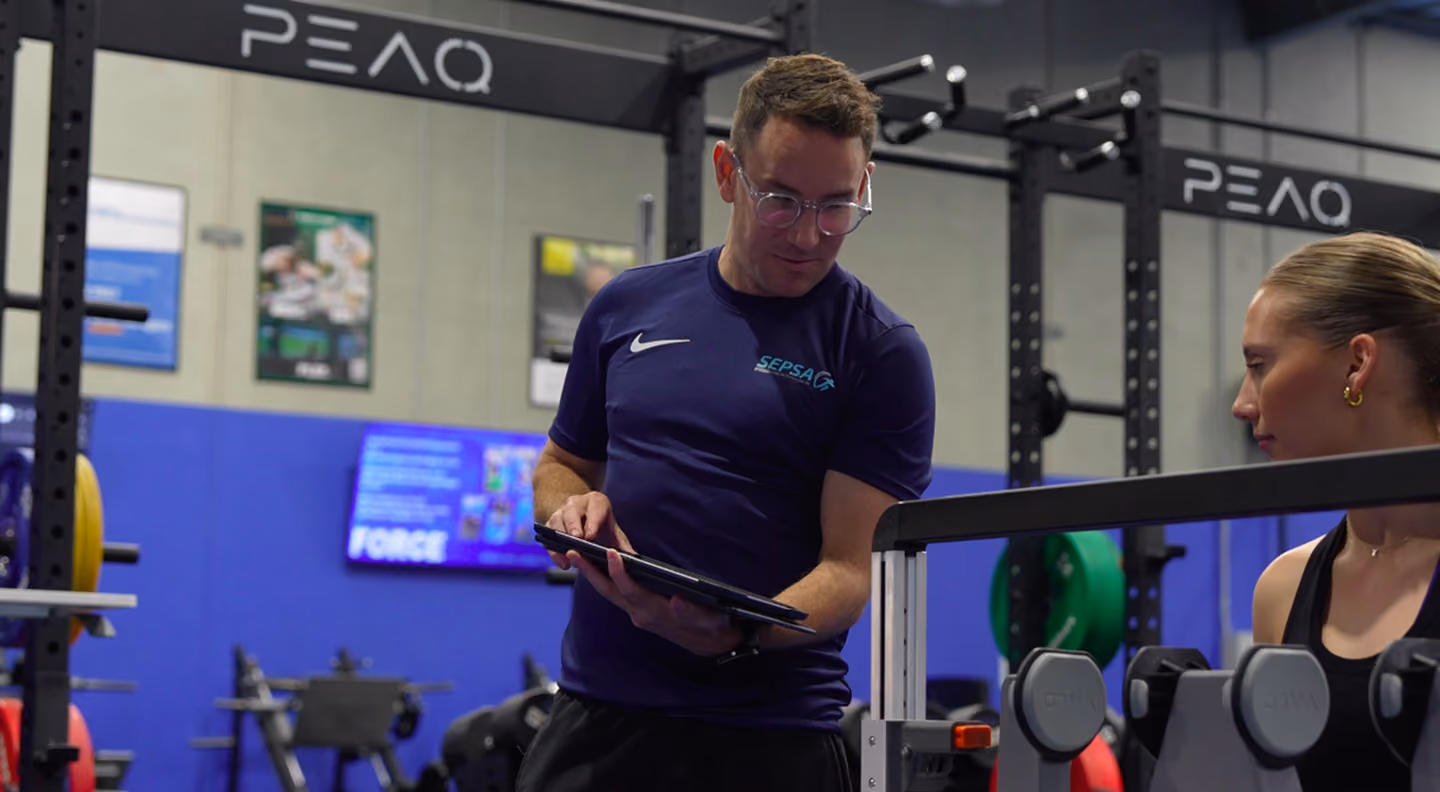 SEPSA gym clipboard image