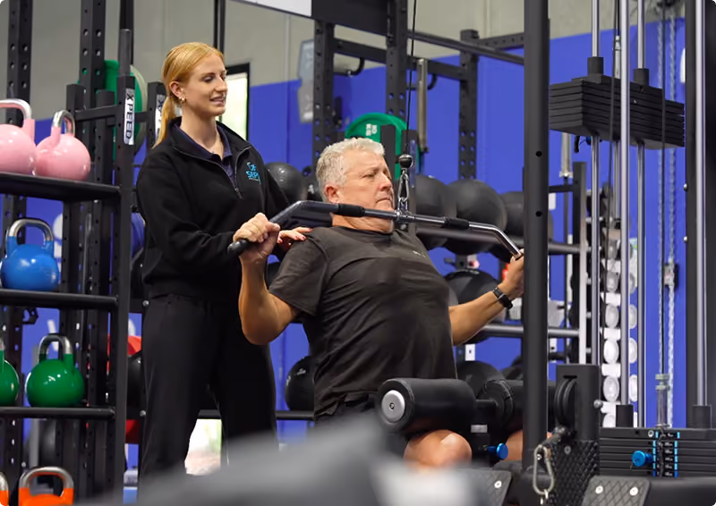 helping client in sepsa gym