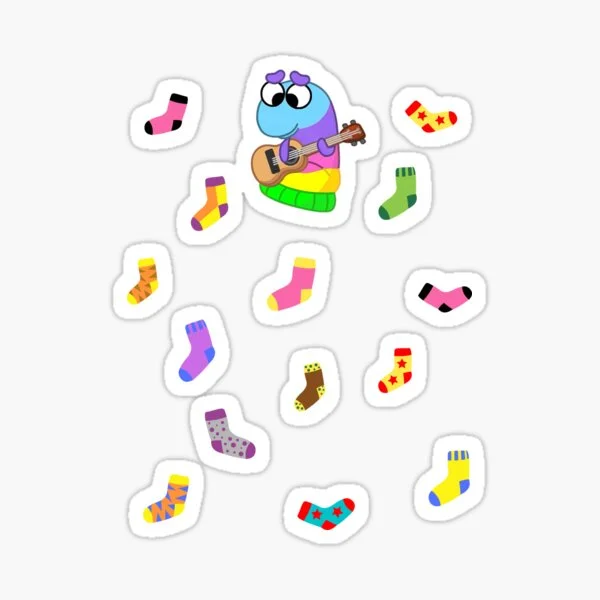 Sock stickers