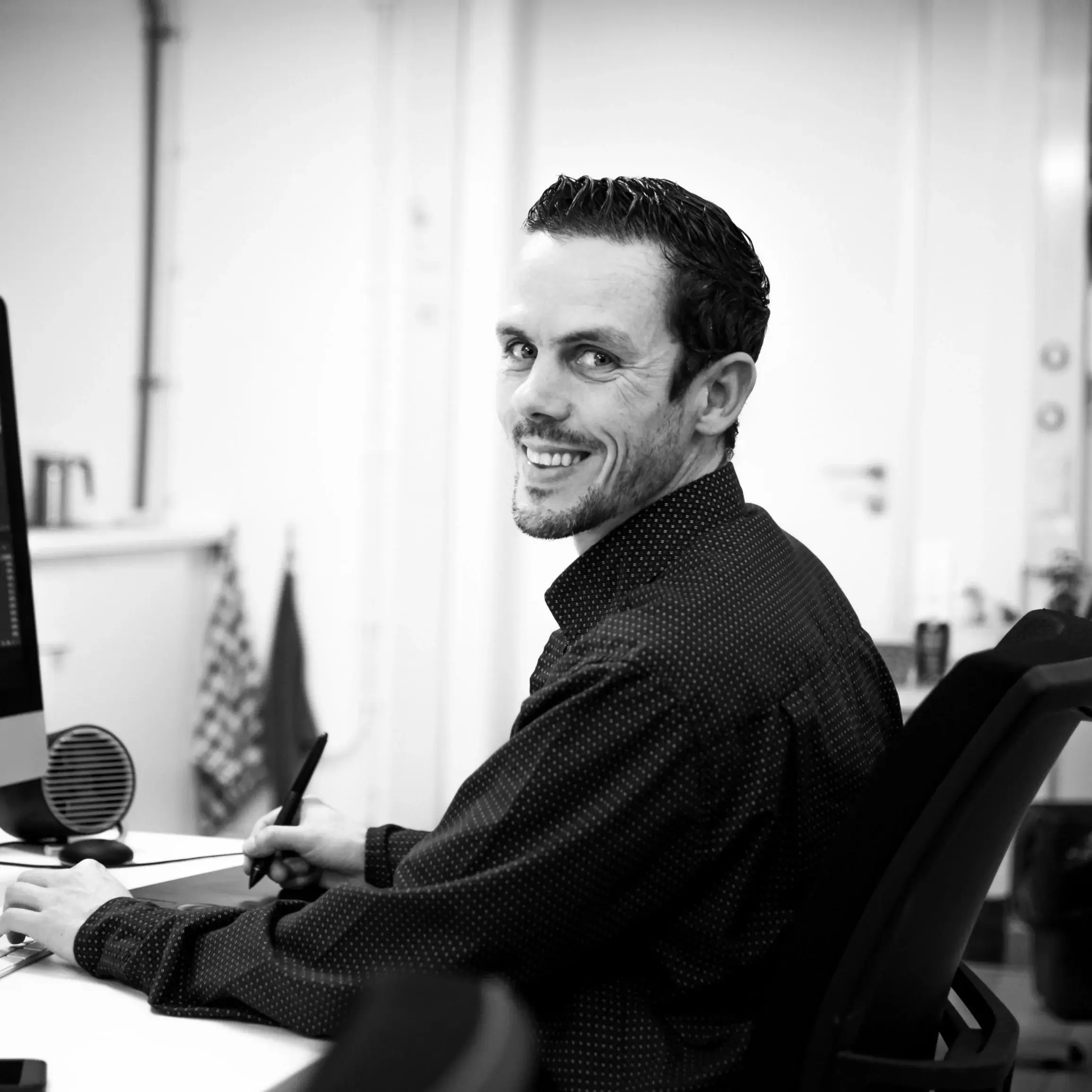 Portret van Mike Bult