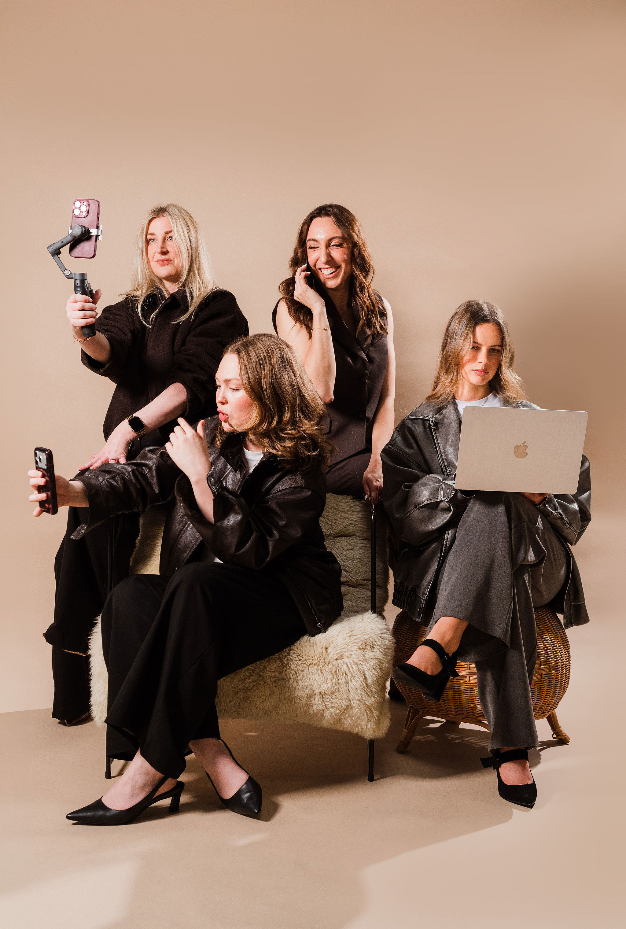 The Social Collective team in the Hobsonville studio