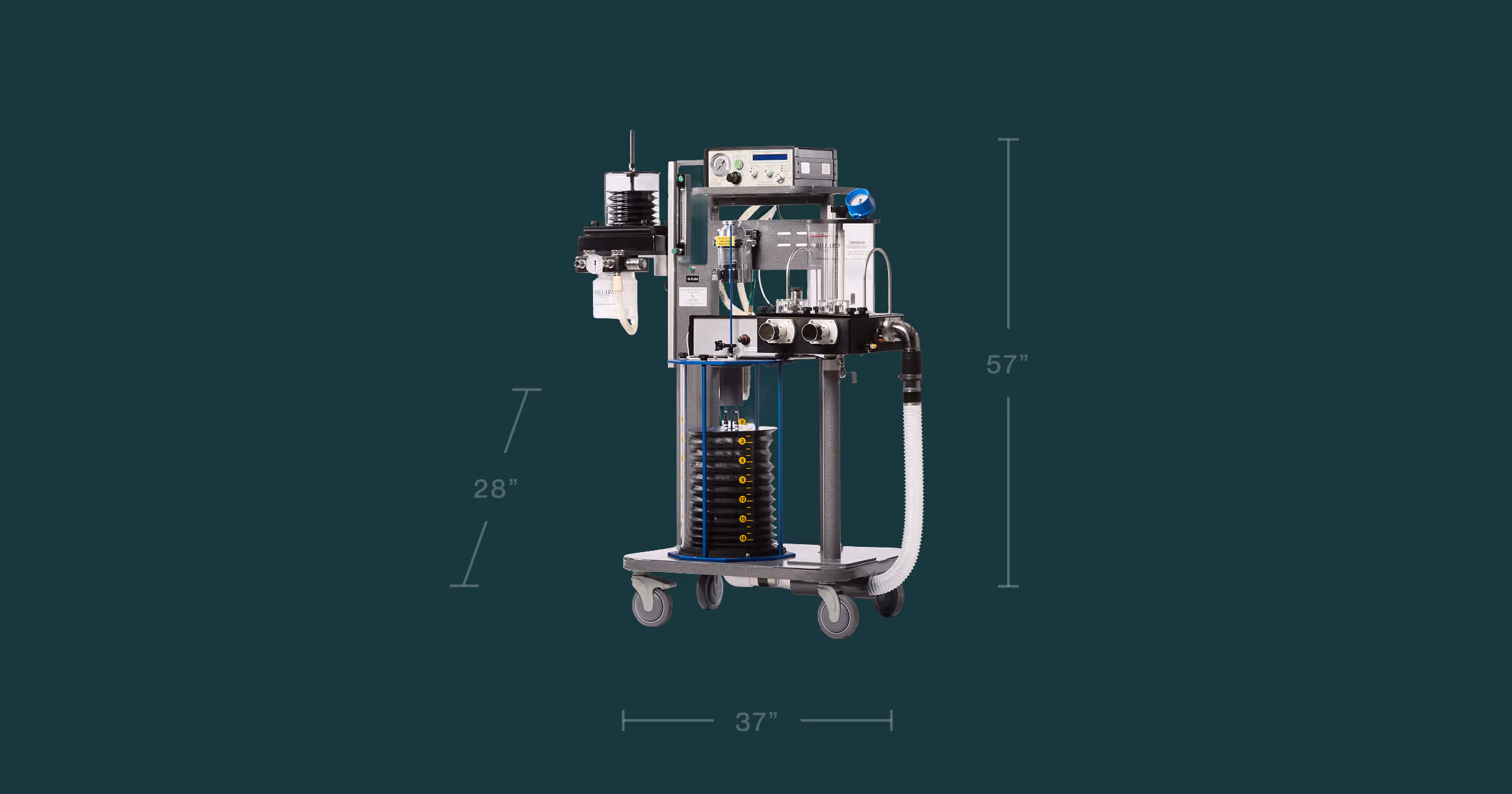 Mallard 2800CP dimensions