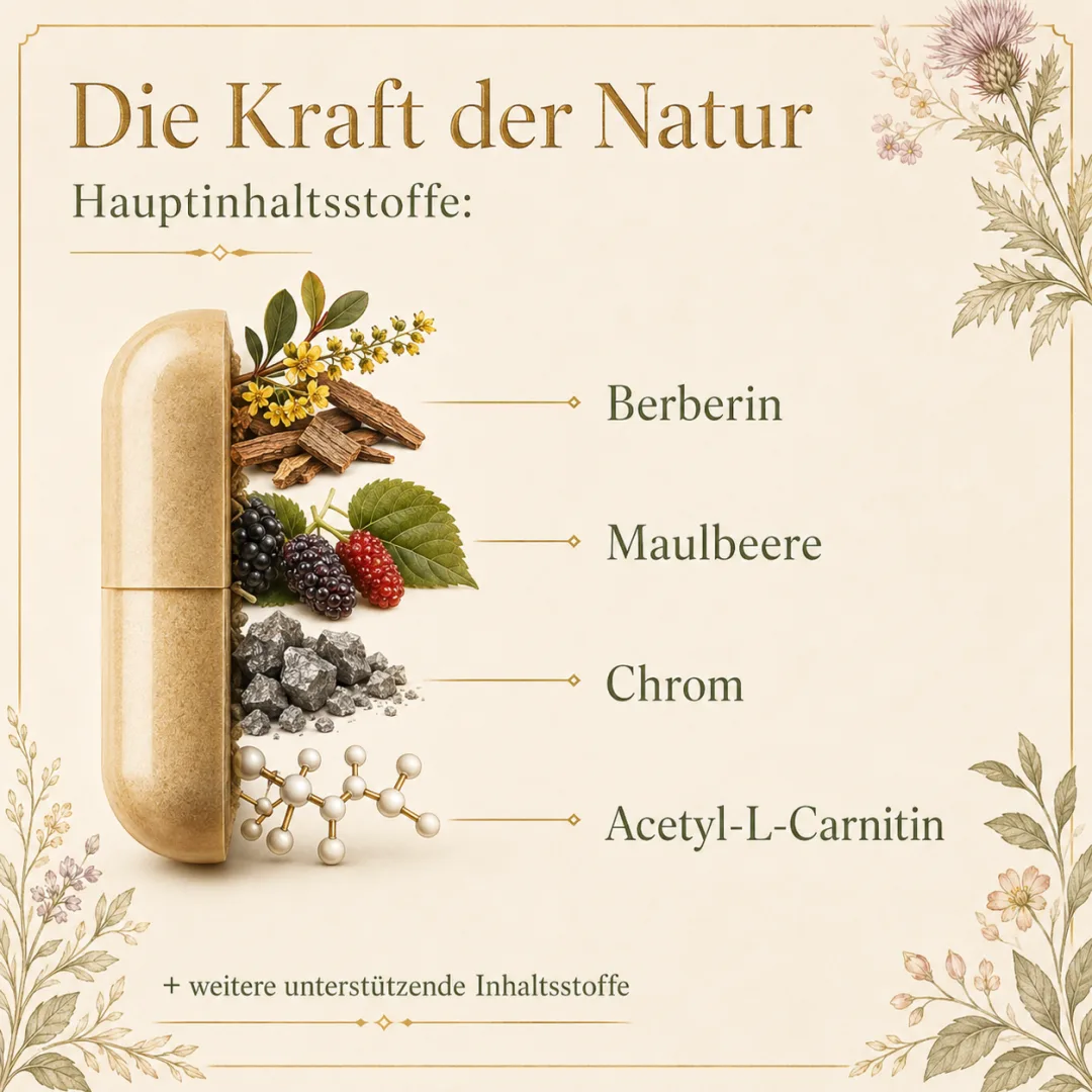 Die Kraft der Natur – Hauptinhaltsstoffe von Bitterstark