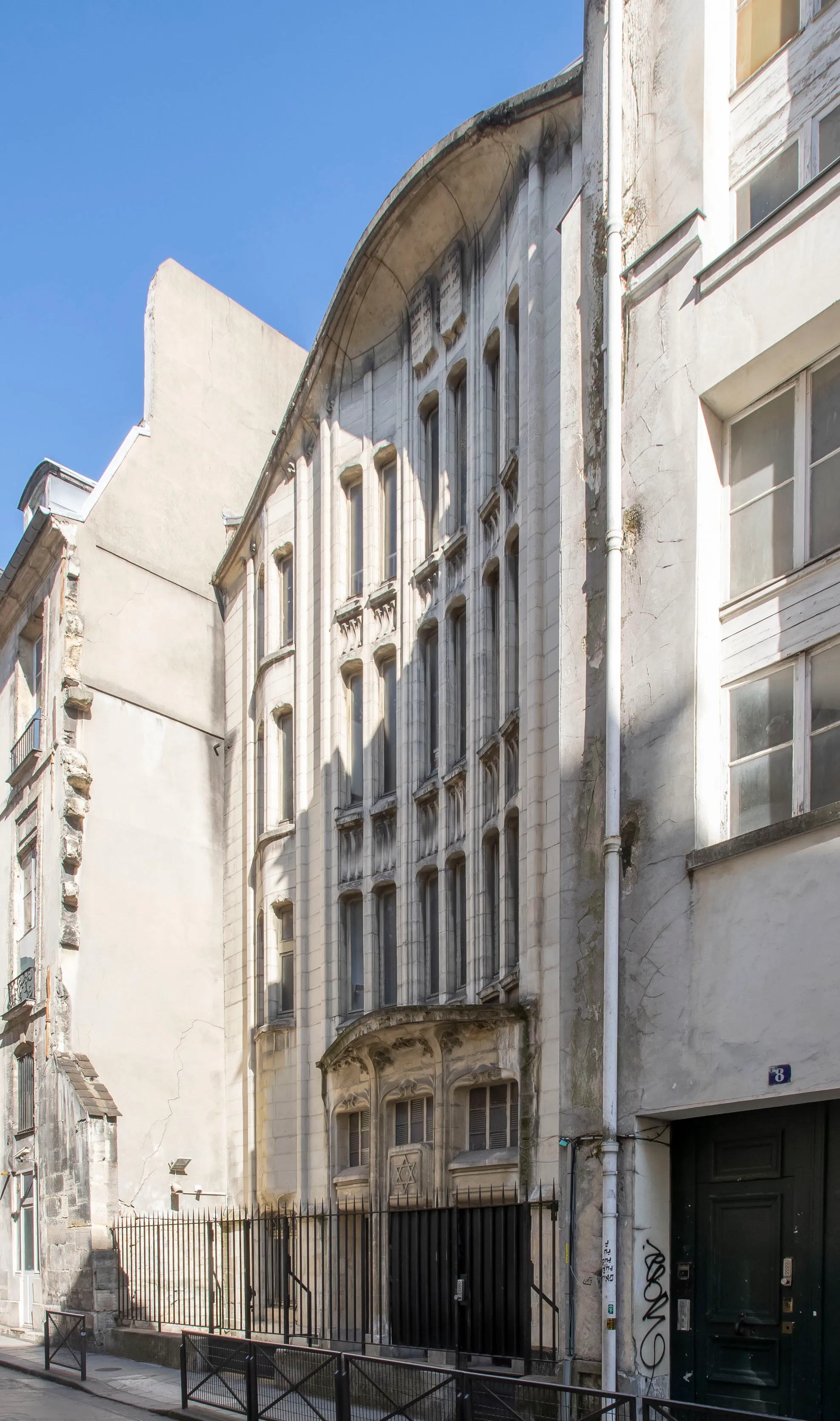 Synagogue in the Marais, Paris