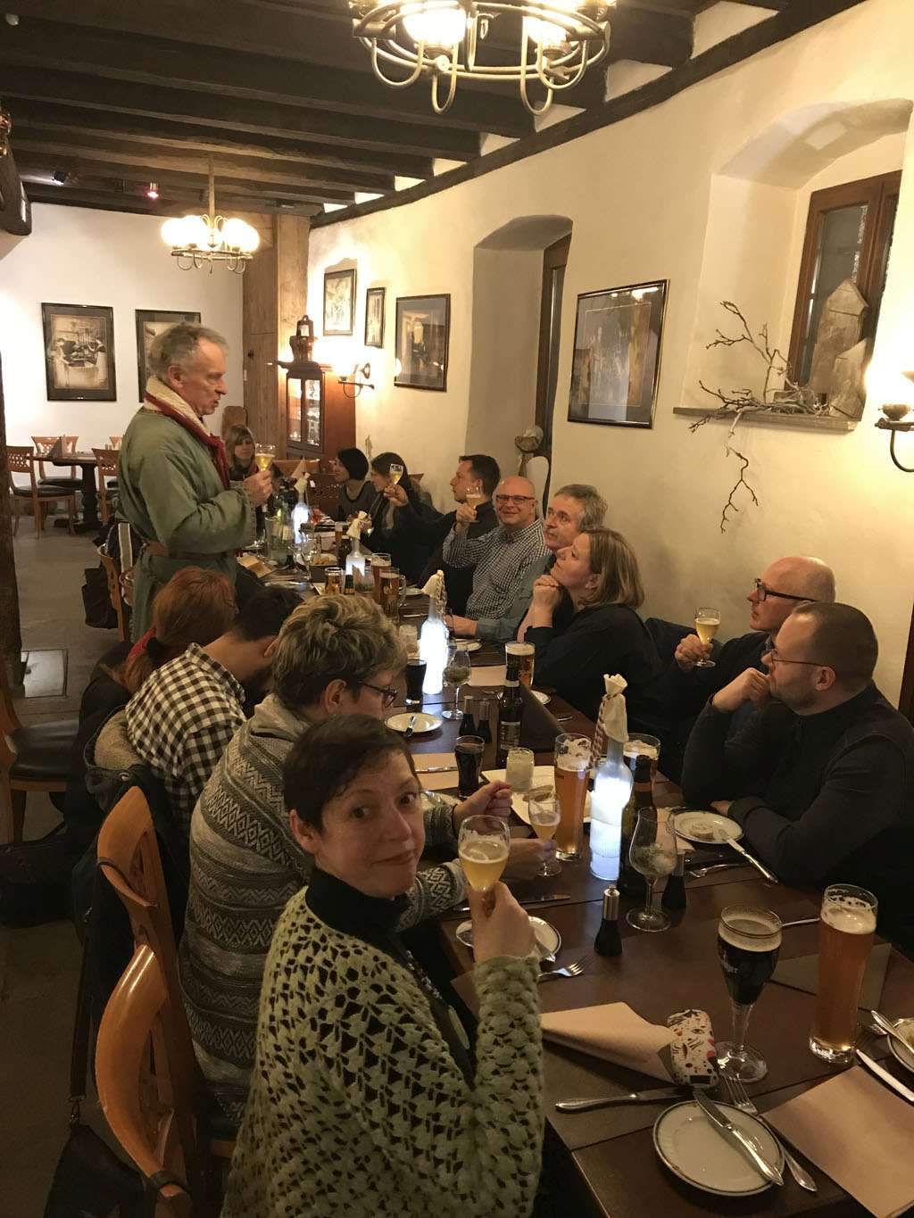 Eating out at a restaurante