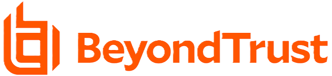 BeyondTrust company logo in orange with stylized letters 'bt' to the left of the word BeyondTrust.