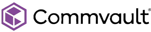 Commvault logo.