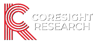 Logo of Coresight Research with a stylised red letter 'C' followed by the words 'CORESIGHT RESEARCH' in white on a black background.