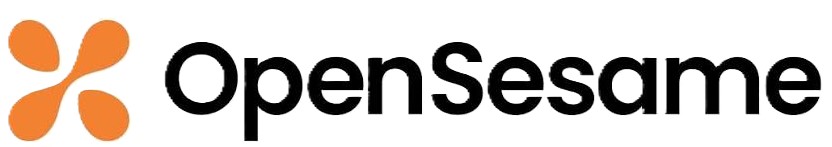 OpenSesame logo.
