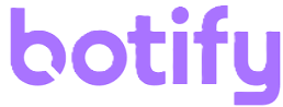 Botify logo in purple lowercase letters.