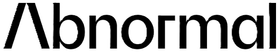 The word 'Abnormal' in black stylized text on a white background.