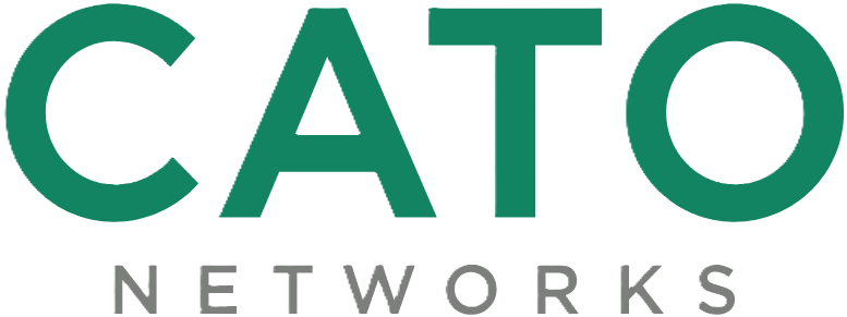CATO Networks logo with 'CATO' in large green letters above 'NETWORKS' in smaller grey letters.