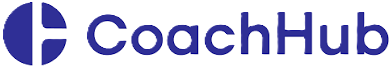 CoachHub company logo with a stylized circular icon and the text 'CoachHub' in blue.