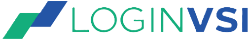 Login VSI company logo with stylised green and blue geometric shapes followed by the text 'LOGIN VSI' in green and blue.