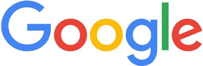 The Google logo with letters in blue, red, yellow, and green colors.