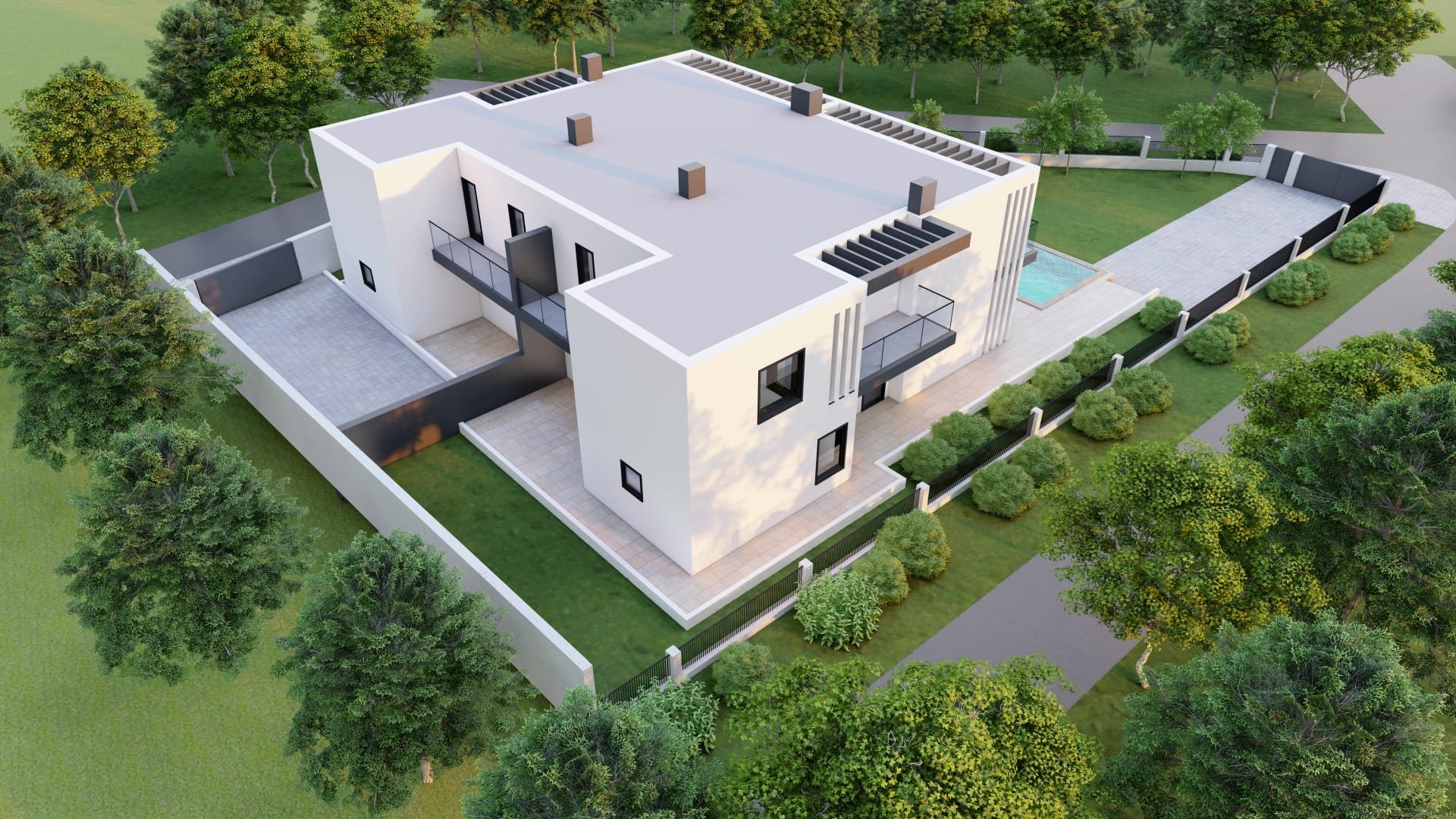 Lote 2V, vista aérea