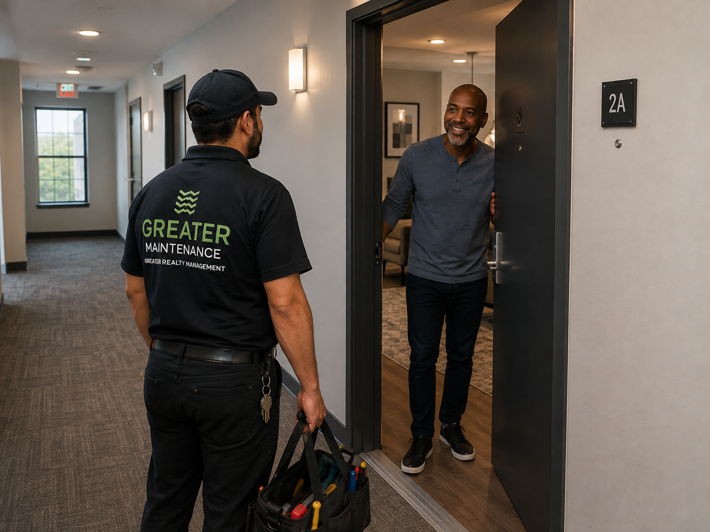 Greater Realty Management team or maintenance photograph