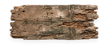 Blank wooden plaque with two tabs for hanging, casting a shadow on a black background.