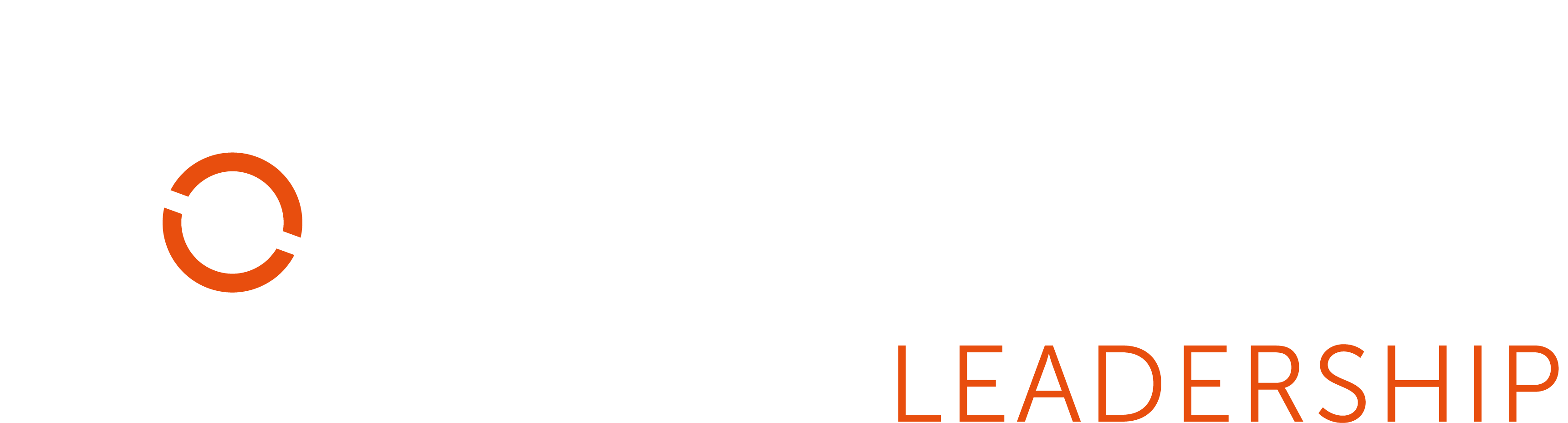 LIFEWORK logo with abstract circular design and the word LEADERSHIP underneath.