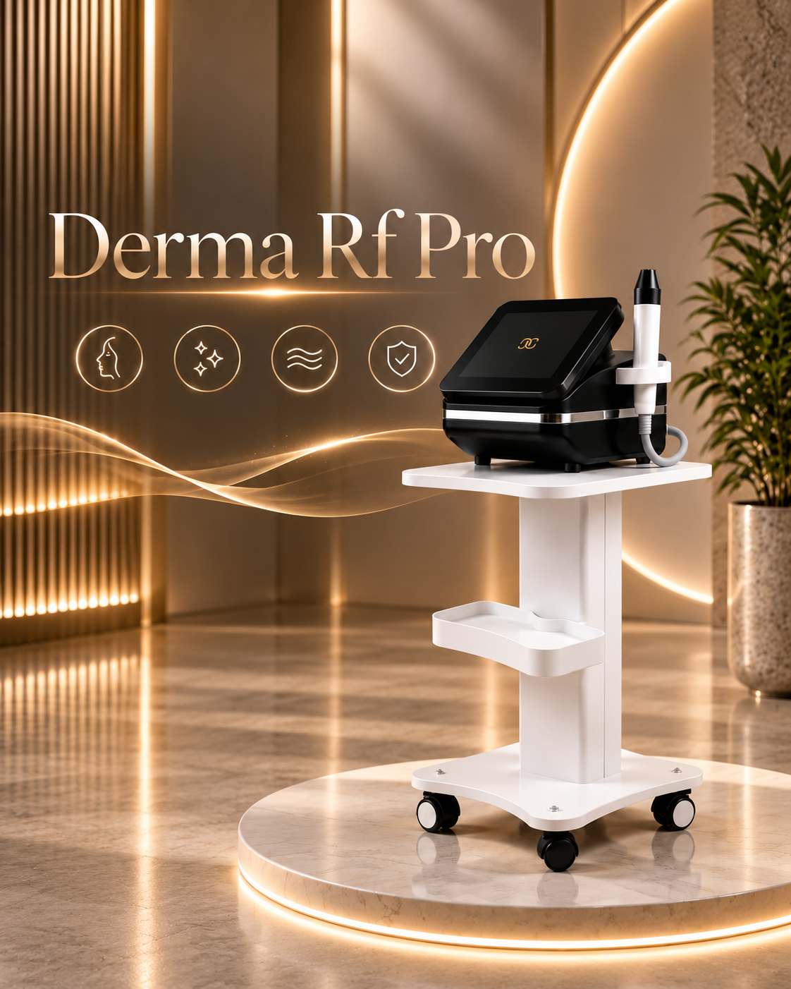 Derma R|F Pro RF microneedling system