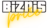 Logo showing the text 'BIZNIS' in bold, modern uppercase letters with a yellow swoosh design.