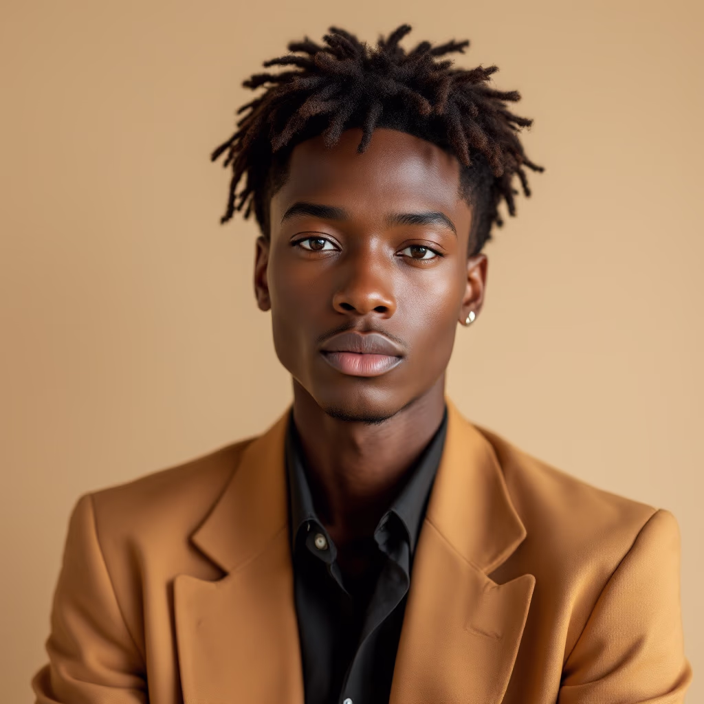 [headshot] image of customer (for a music studio)