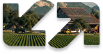 arrows with farm in the background