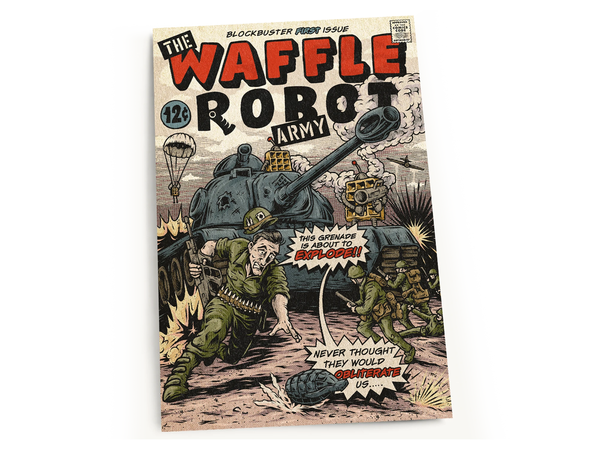 TWRA — Comic Poster
