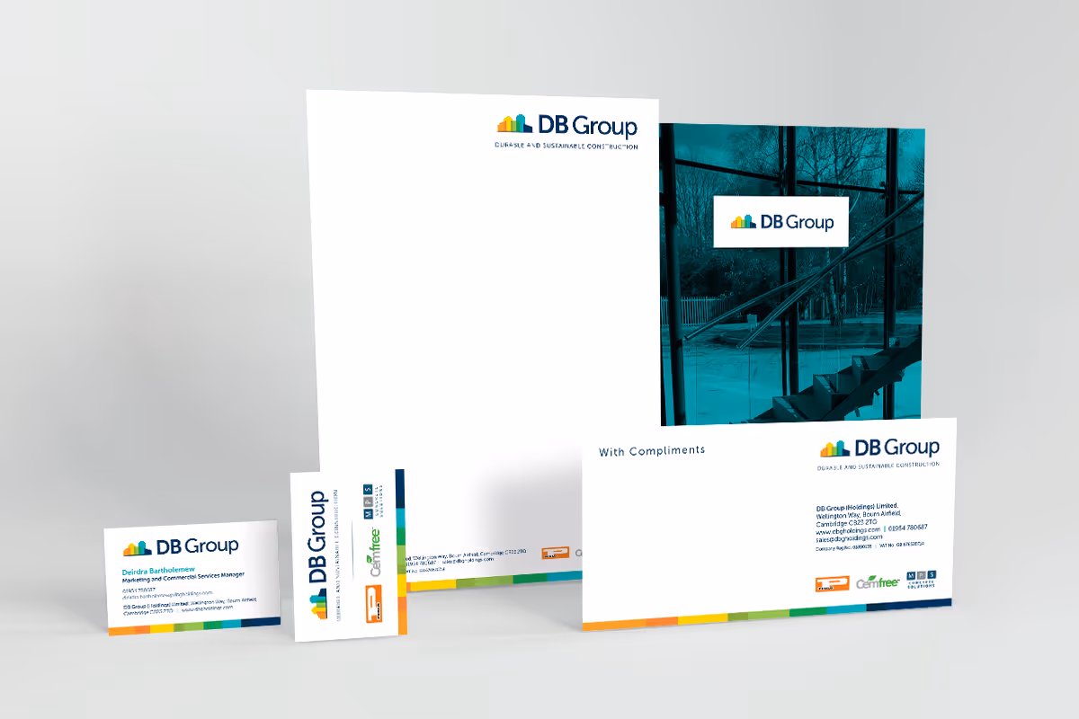Bringing DB Group and its sub-brands together with a clearer brand architecture, visual identity and website.