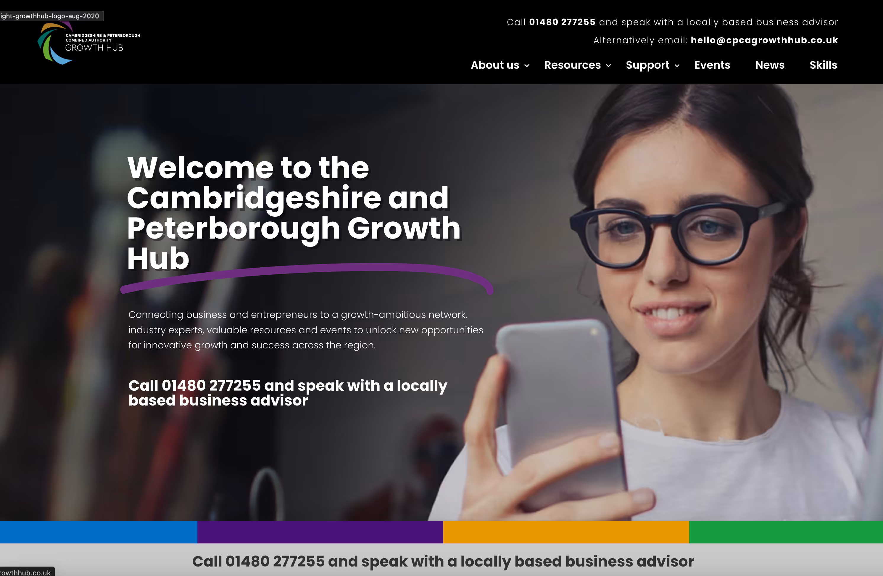 Building a central digital hub to help businesses across Cambridgeshire and Peterborough access funding, advice and support.