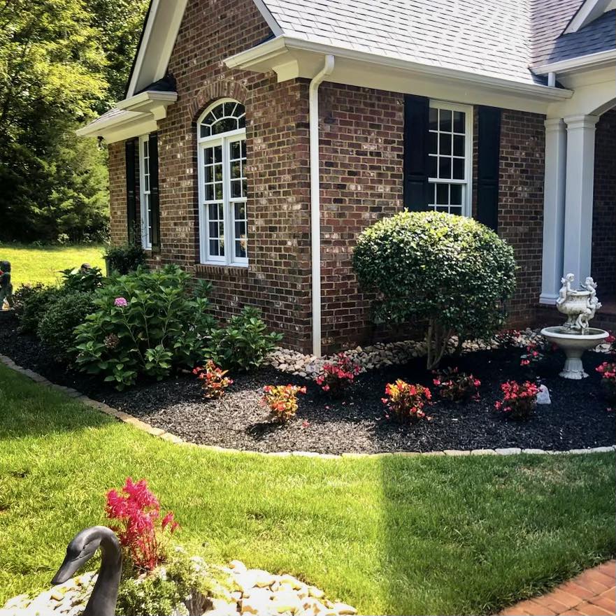 residential landscaping, lawn mowing, curb appeal