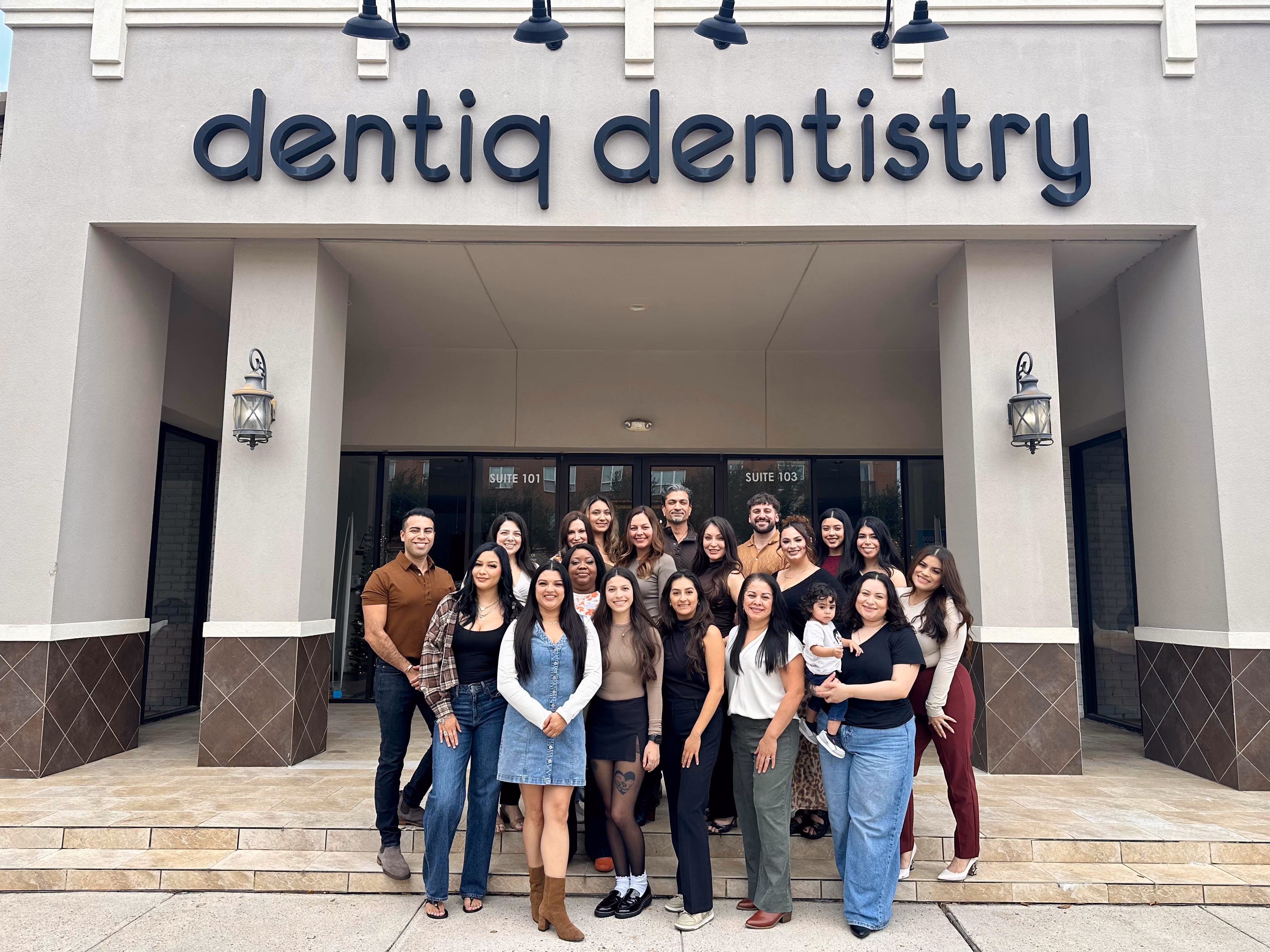 The Dentiq Dentistry Houston team