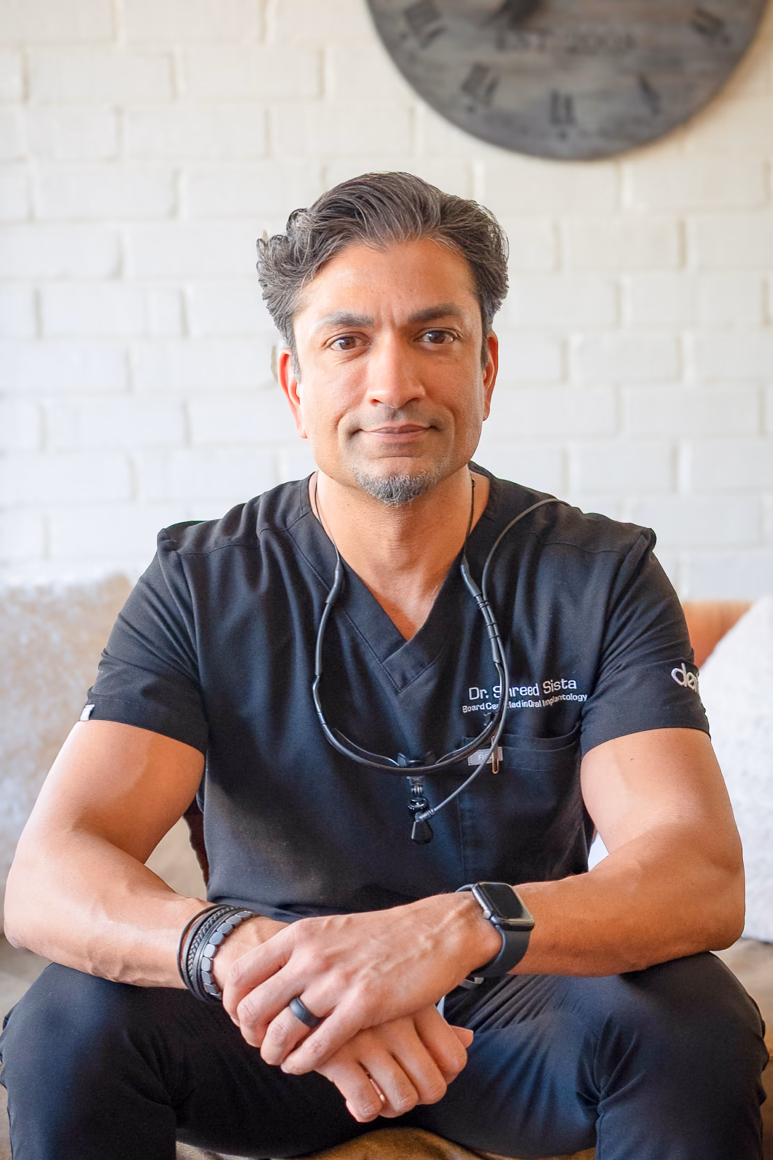 Dr. Shreed Sista, DDS, implant surgeon at Dentiq Dentistry Houston