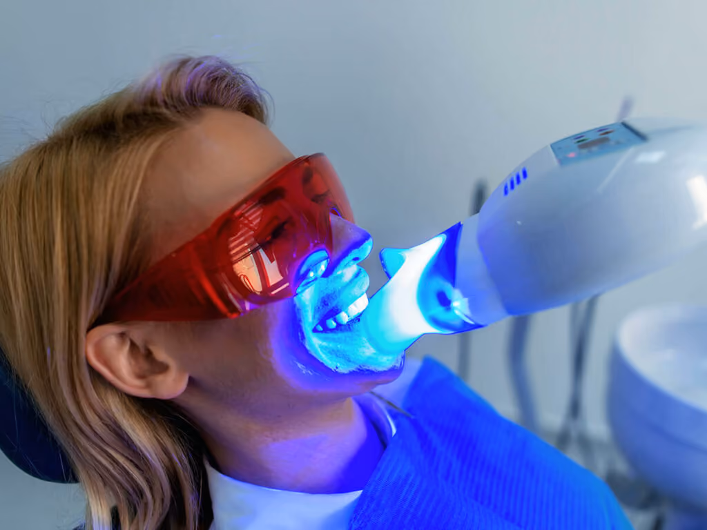 Teeth whitening results at Dentiq Dentistry Houston