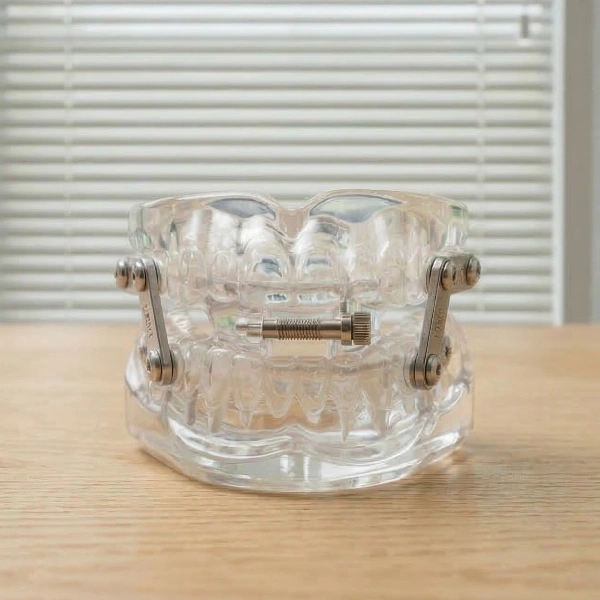 Custom oral appliance used to treat snoring and sleep apnea in Houston, TX