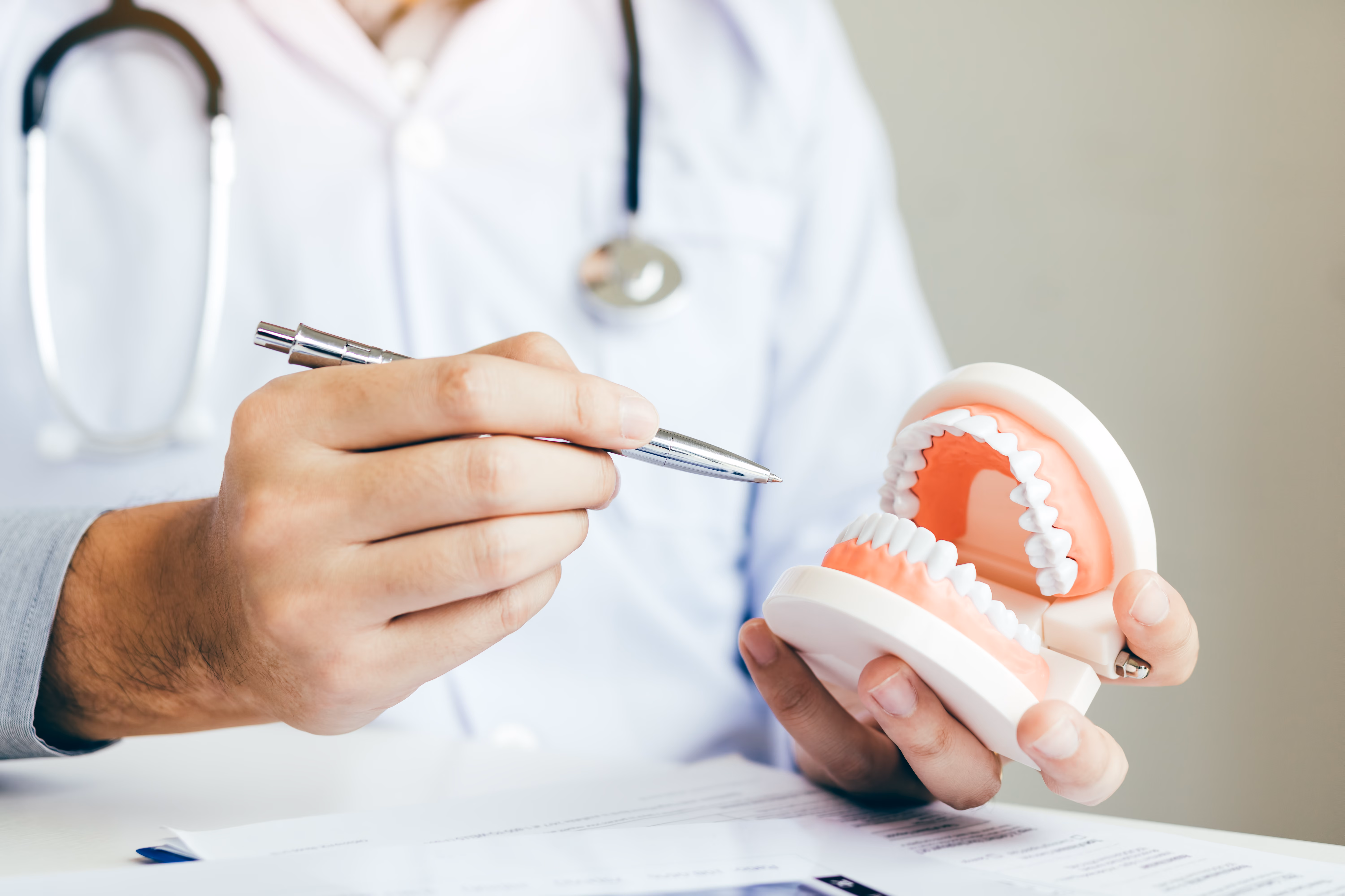 Implant-supported dentures in Houston, TX at Dentiq Dentistry