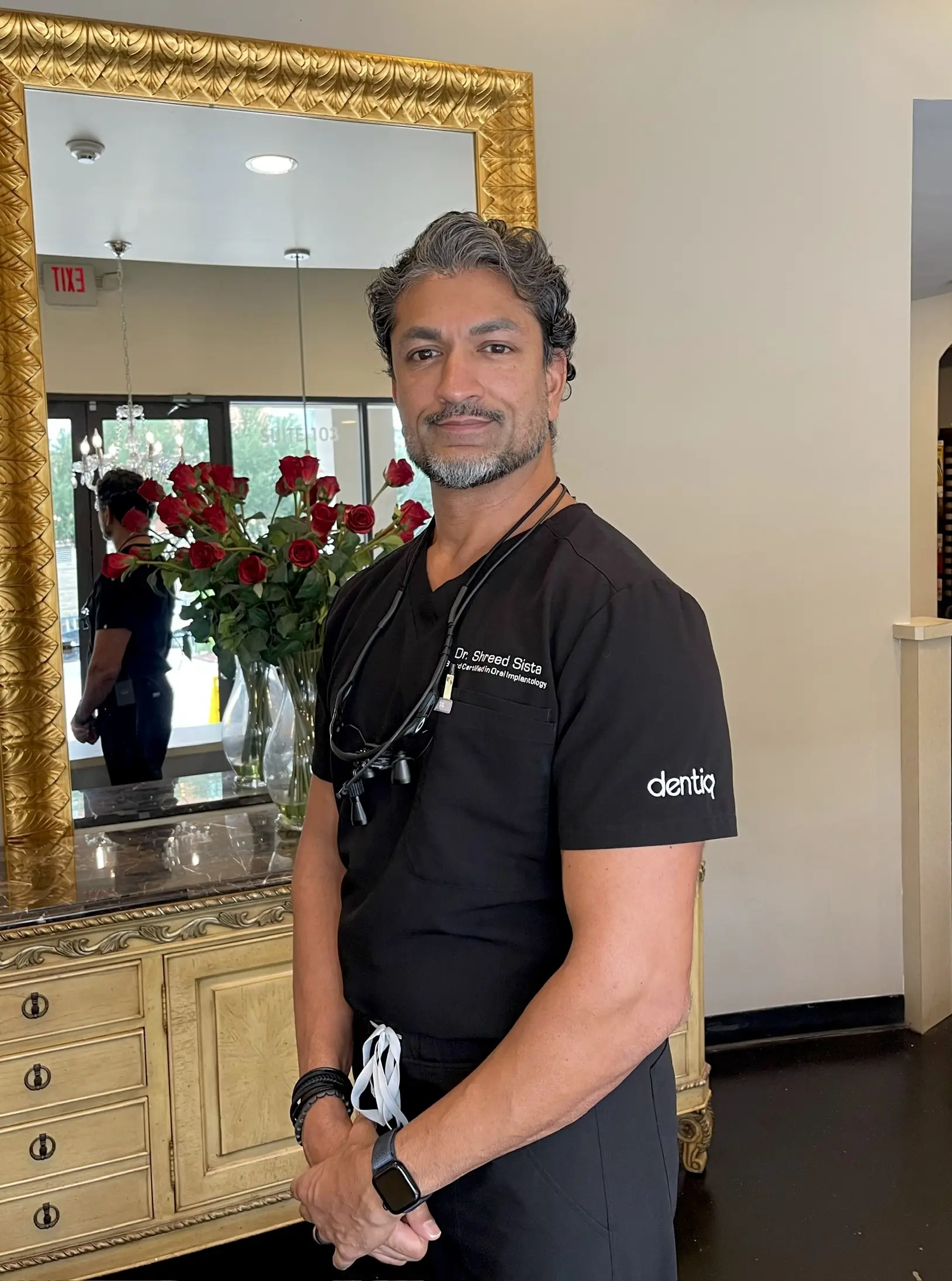 Dr. Shreed Sista, DDS, implant surgeon at Dentiq Dentistry Houston