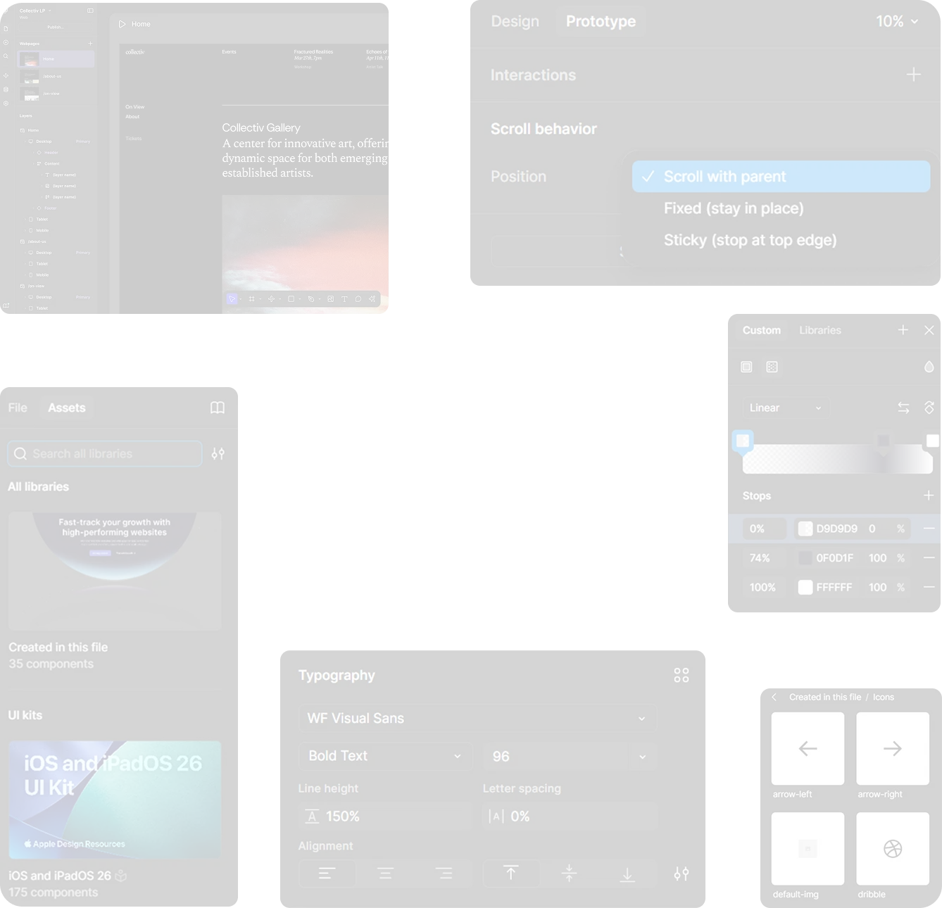 web design screens image