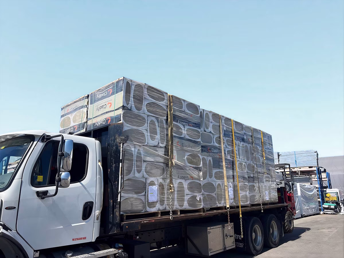 Certified cladding product