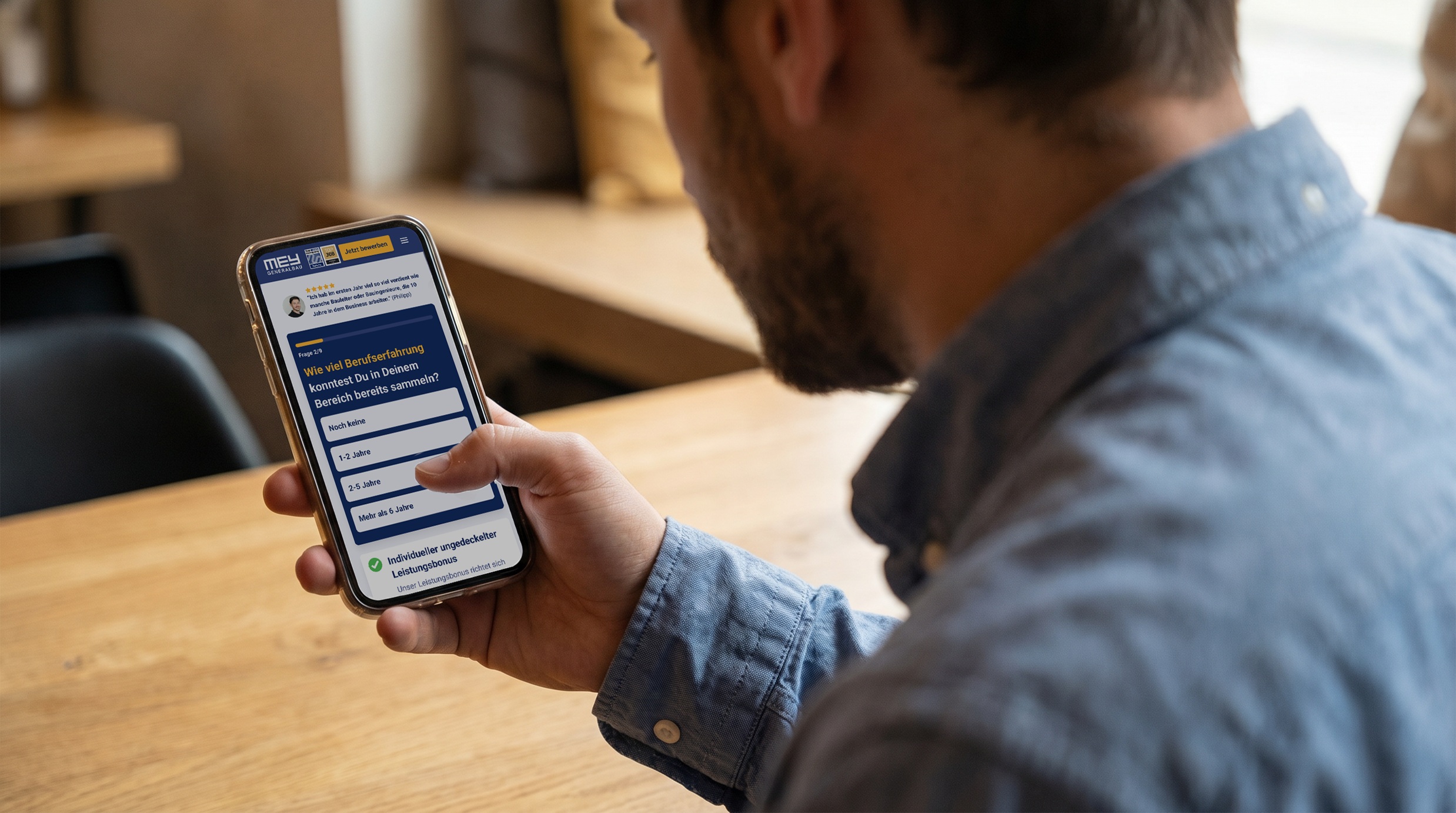 Arbeiten mit dem Smartphone
