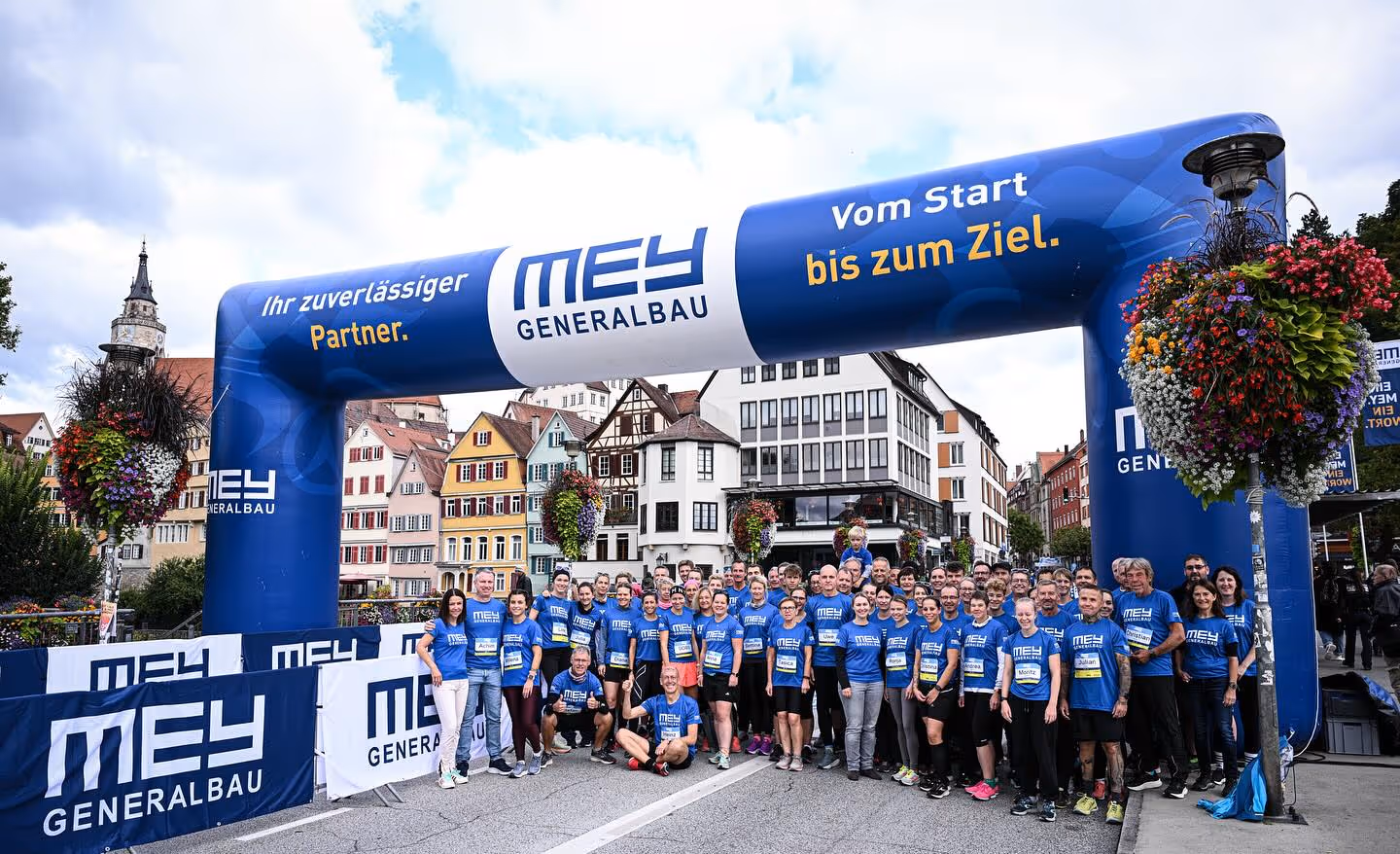 Mey-Team beim ERBE-Lauf in Tübingen
