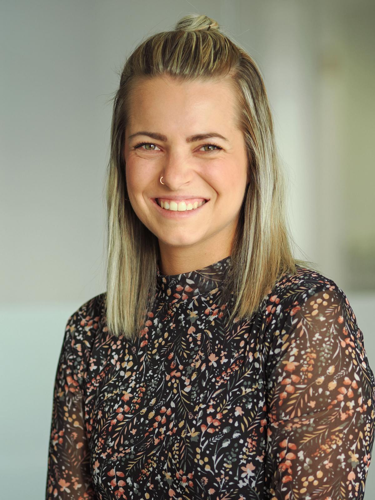 Porträt Lara Sautter, Teamleiterin