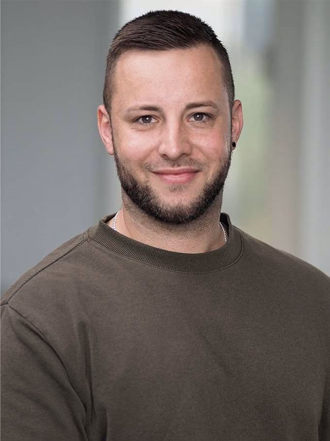 Porträt Kim Karrer, Teamleiter