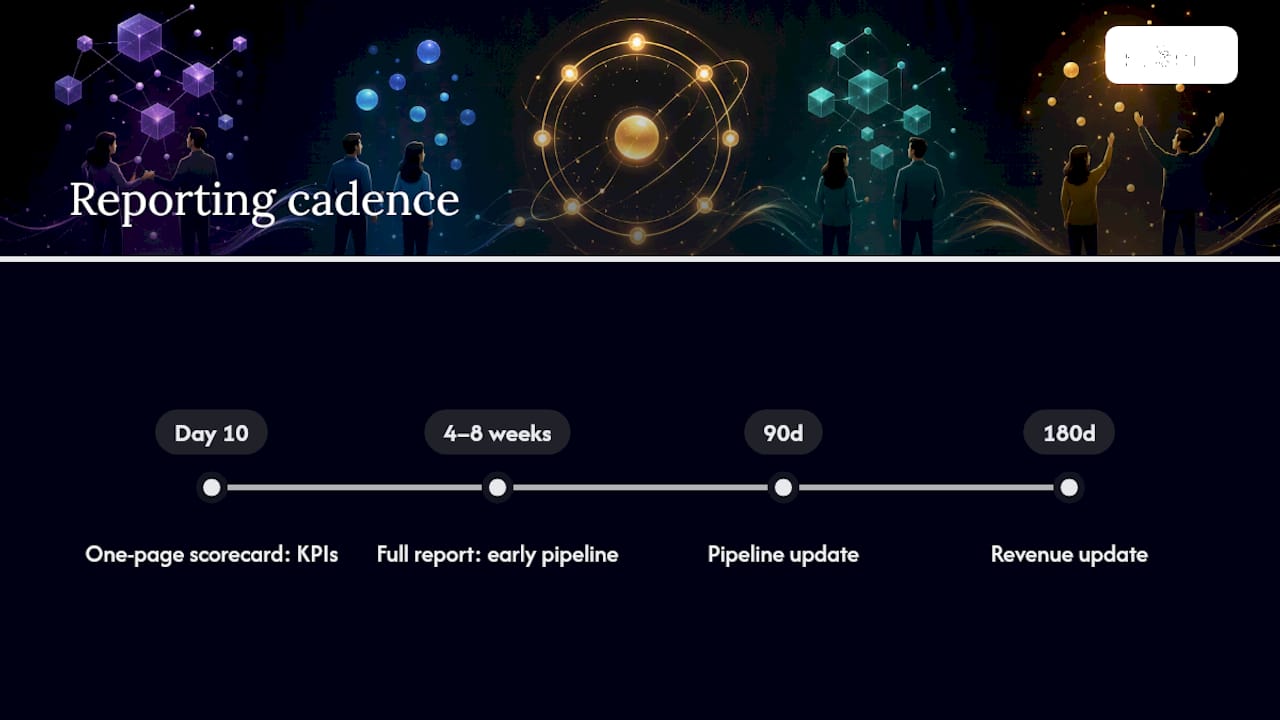 Post-Event Reporting: Scorecards, Cadence, and Proving ROI — overview diagram